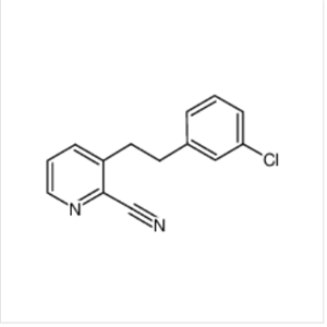 3-[2-(3-氯苯基)乙基]-2-吡啶甲腈,3-[2-(3-Chlorophenyl)ethyl]-2-pyridinecarbonitrile