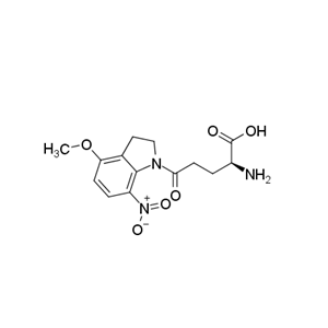 (2S)-2-amino-5-(4-methoxy-7-nitro-2,3-dihydroindol-1-yl)-5-oxopentanoic acid