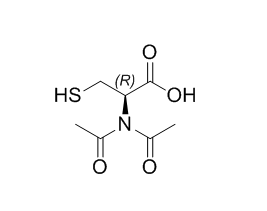 乙酰半胱氨酸杂质07,(R)-2-(N-acetylacetamido)-3-mercaptopropanoic acid