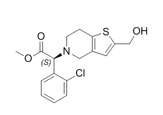 氯吡格雷杂质29,(S)-methyl 2-(2-chlorophenyl)-2-(2-(hydroxymethyl)-6,7- dihydrothieno[3,2-c]pyridin-5(4H)-yl)acetate