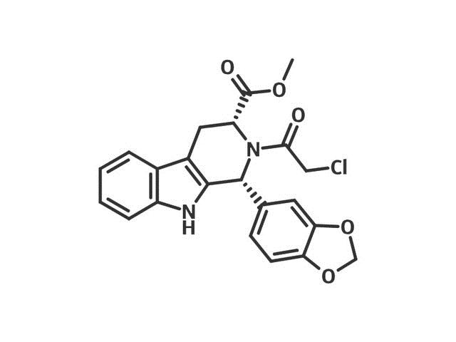 順式-(1R,3R)-1,2,3,4-四氫-1-(3,4-亞甲二氧基苯基)-9H-吡啶并[3,4-B]吲哚-3-羧酸甲酯鹽酸鹽,(1R,3R)-METHYL-1,2,3,4-TETRAHYDRO-2-CHLOROACETYL-1-(3,4-METHYLENEDIOXYPHENYL)-9H-PYRIDO[3,4-B]INDOLE-3-CARBOXYLATE