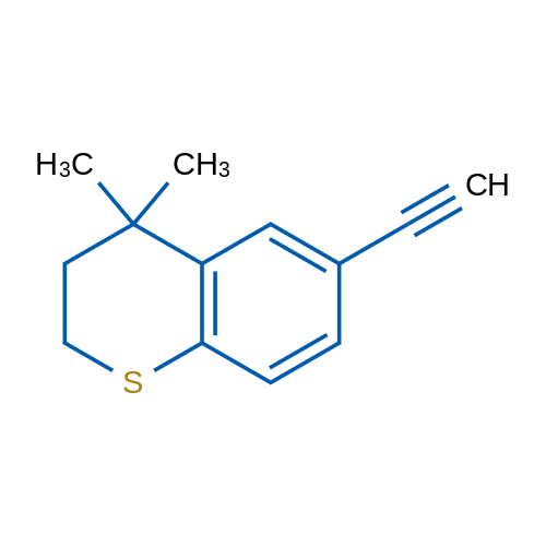 6-炔基-4,4-二甲基二氢苯并噻喃,6-Ethynyl-4,4-dimethylthiochroman