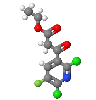 2,6-二氯-5-氟烟酰乙酸乙酯,Ethyl 2,6-dichloro-5-fluoro-pyridine-3-acetoacetate