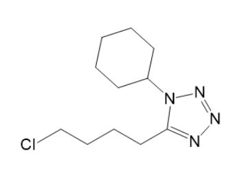 1-环己基-5-(4-氯丁基)-四氮唑,1H-Tetrazole,5-(4-chlorobutyl)-1-cyclohexyl-