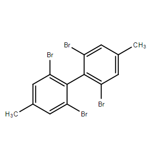 2,2',6,6'-tetrabromo-4,4'-dimethyl-1,1'-biphenyl,2,2',6,6'-tetrabromo-4,4'-dimethyl-1,1'-biphenyl