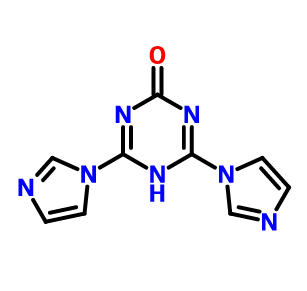 4,6-di(1-imidazolyl)-2-oxo-2,5-dihydro-1,3,5-triazine