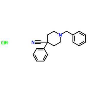 1-苄基-4-氰基-4-苯基哌啶盐酸盐