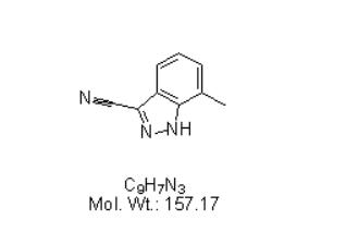 3-氰基-7-甲基-1H-吲唑,7-methyl-1H-indazole-3-carbonitrile