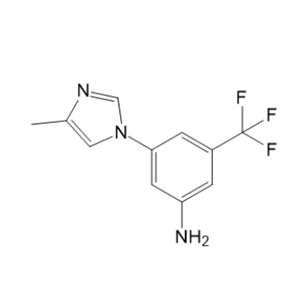 3-（4-甲基-1H-咪唑-1-基）-5-（三氟甲基）苯胺