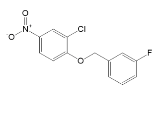 3-氯-4-(3-氟苄氧基)硝基苯,3-Chloro-4-(3-fluorobenzyloxy)nitrobenzene