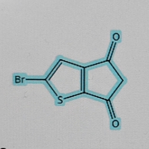 2-bromo-4H-cyclopenta[b]thiophene-4,6(5H)-dione,2-bromo-4H-cyclopenta[b]thiophene-4,6(5H)-dione