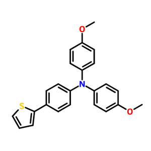 4-methoxy-N-(4-methoxyphenyl)-N-(4-(thiophen-2-yl)phenyl)aniline,4-methoxy-N-(4-methoxyphenyl)-N-(4-(thiophen-2-yl)phenyl)aniline