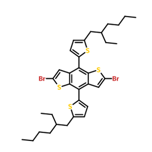 2,6-二溴-4,8-双(5-(2-乙基己基)噻吩-2-基)苯并[1,2-b:4,5-b']二噻吩