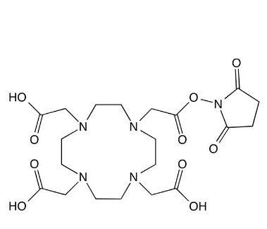 DOTA-NHS ester,羟基琥珀酰亚胺-四氮杂环十二烷四乙酸,DOTA-NHS ester