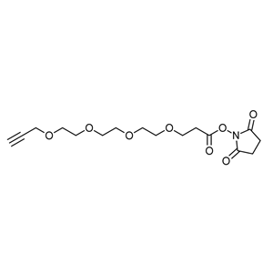 Propargyl-PEG4-NHS ester，Alkyne-PEG4-NHS,Propargyl-PEG4-NHS ester,Alkyne-PEG4-NHS