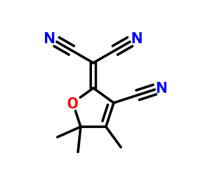2-(3-氰基-4,5,5-三甲基呋喃-2(5H)-亚甲基)丙二腈,2-(3-cyano-4,5,5-trimethylfuran-2-ylidene)propanedinitrile