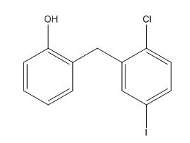 达格列净杂质36,2-(2-chloro-5-iodobenzyl)phenol