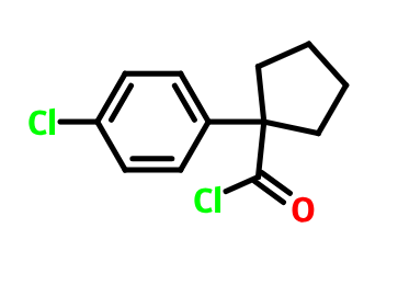 1-(4-氯苯基)-1-环戊羰酰氯,1-(4-CHLOROPHENYL)-1-CYCLOPENTANECARBONYLCHLORIDE