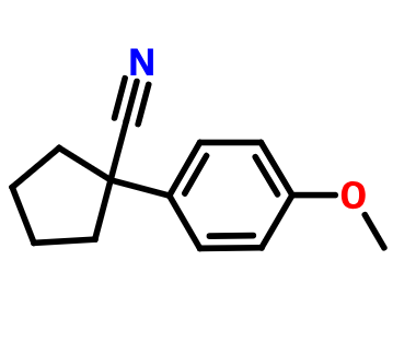 1-(4-甲氧苯基)-1-环戊烷腈,1-(4-METHOXYPHENYL)-1-CYCLOPENTANECARBONITRILE