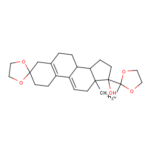 醋酸乌利司他中间体,醋酸优力司特中间体,3,20-Bis(ethylenedioxy)-19-norpregna-5(10),9(11)-dien-17-ol