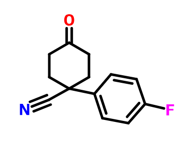 4-氰-4-(4-氟苯基)环己酮,4-CYANO-4-(4-FLUOROPHENYL)CYCLOHEXANONE