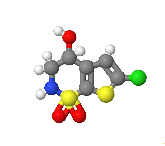(S)-6-氯-3,4-二氢-2H-噻吩[3,2-E]-1,2-噻嗪-4-醇 1,1-二氧化氮,(S)-6-CHLORO-1,1-DIOXO-1,2,3,4-TETRAHYDRO-1LAMBDA*6*-THIENO[3,2-E][1,2]THIAZIN-4-OL