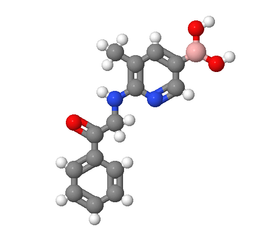 奥泽沙星中间体D(中九),[6-[benzoyl(methyl)amino]-5-methyl-3-pyridyl]boronic acid