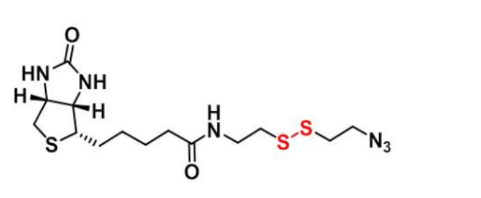 Biotin-SS-azide,生物素-双硫键-叠氮化物,Biotin-SS-azide,Azide-SS-biotin