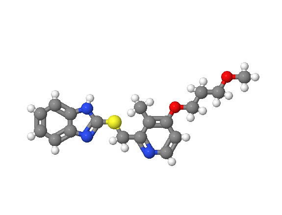 雷贝拉唑硫醚,2-{[4-(3-Methoxypropoxy)-3-methylpyridine-2-yl]methylthio}-1H-benzimidazole