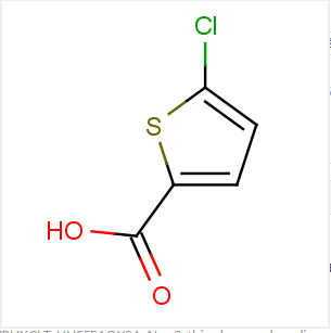 2-氯噻吩-5-甲酸,5-CHLOROTHIOPHENE-2-CARBOXYLIC ACID