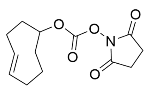 TCO-NHS Ester,反式环辛烯-琥珀酰亚胺酯,TCO-NHS Ester,Trans-Cyclooctene-NHS ester