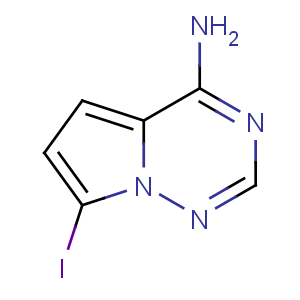 瑞德西韦中间体/7-碘吡咯[2,1-f][1,2,4]三嗪-4-胺