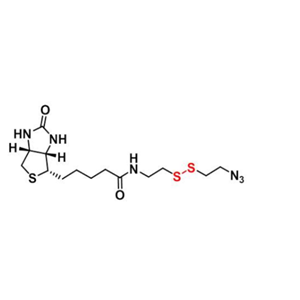 Biotin-SS-azide,生物素-双硫键-叠氮化物,Biotin-SS-azide,Azide-SS-biotin