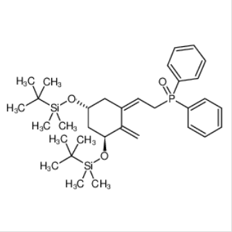 [3S-(1Z,3A,5B)]-[2-[3,5-二[(叔丁基)二甲基硅氧基]-2-亚甲基环己亚基]乙基]二苯基氧化膦,PHOSPHINE OXIDE, [2-[3,5-BIS [[(1,1-DIMETHYLETHYL) DIMETHYLSILY]OXY]-2-METHYLENECYCLOHEXYLIDENE]ETHYL]DIPHENYL-,[3S-(1Z,3A,5B0)]