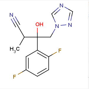 艾沙康唑中间体7,(αS,βR)-β-(2,5-Difluorophenyl)-β-hydroxy-α-Methyl-1H-1,2,4-triazole-1-butanenitrile