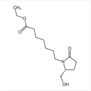 ethyl 7-[(2R)-2-(hydroxymethyl)-5-oxo-1-pyrrolidinyl]heptanoate