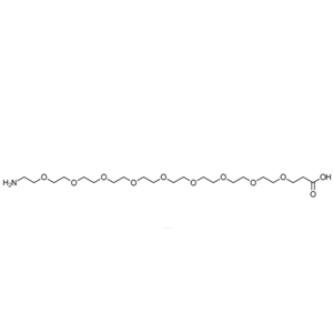 Amino-PEG9-acid,氨基-九聚乙二醇-羧酸,NH2-PEG9-COOH