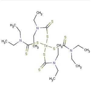 二乙基二硫代氨基甲酸碲