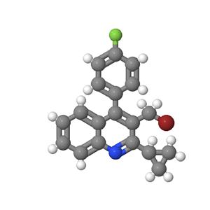 3-溴甲基-2-环丙基-4-(4'-氟苯基)喹啉