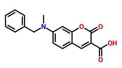 7-[苄基(甲基)氨基]-2-氧代-2H-苯并吡喃-3-羧酸,7ACC2