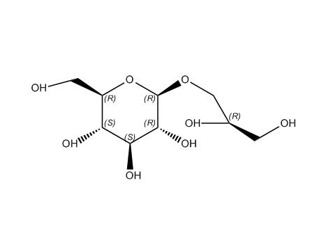 不死草對照品1,(2R,3R,4S,5S,6R)-2-((R)-2,3-dihydroxypropoxy)-6-(hydroxymethyl)tetrahydro-2H-pyran-3,4,5-triol