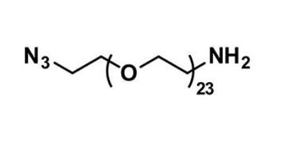 Azido-PEG23 amine，N3-PEG23-NH2，叠氮二十三聚乙二醇氨基,N3-PEG23-NH2,Azido-PEG23 amine