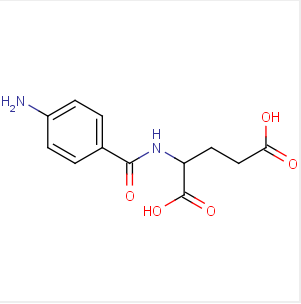 对氨基苯甲酰谷氨酸,N-(4-Aminobenzoyl)-L-glutamic acid