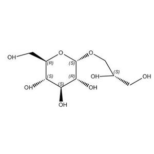 不死草對照品4,(2S,3R,4S,5S,6R)-2-((S)-2,3-dihydroxypropoxy)-6-(hydroxymethyl)tetrahydro-2H-pyran-3,4,5-triol