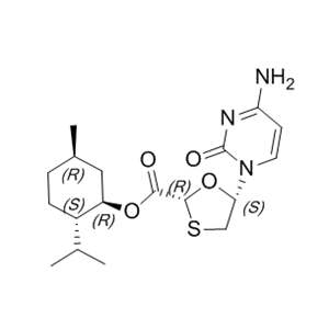 拉米夫定杂质15,(2R,5S)-(1R,2S,5R)-2-isopropyl-5-methylcyclohexyl 5-(4-amino-2- oxopyrimidin-1(2H)-yl)-1,3-oxathiolane-2-carboxylate