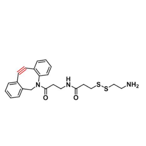 二苯并环辛炔-二硫键-氨基，DBCO-SS-NH2，DBCO-SS-amine