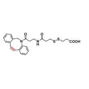 二苯并环辛炔-二硫键-羧基,DBCO-SS-Acid