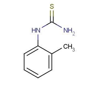 N-邻甲苯基硫脲,N-(2-Methylphenyl)thiourea