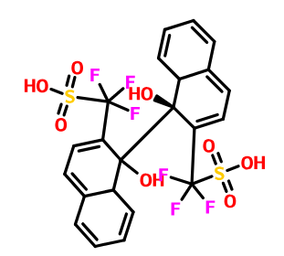 (S)-(+)-1,1'-联-2-萘酚二(三氟甲磺酸酯),(S)-(+)-1,1'-Binaphthol-2,2'-bis(trifluoromethanesulfonate)