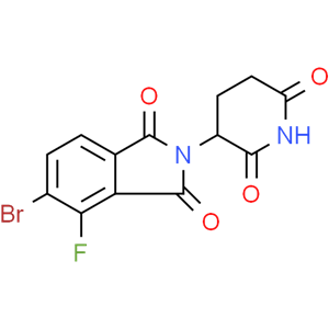 5-bromo-2-(2,6-dioxopiperidin-3-yl)-4-fluoroisoindoline-1,3-dione